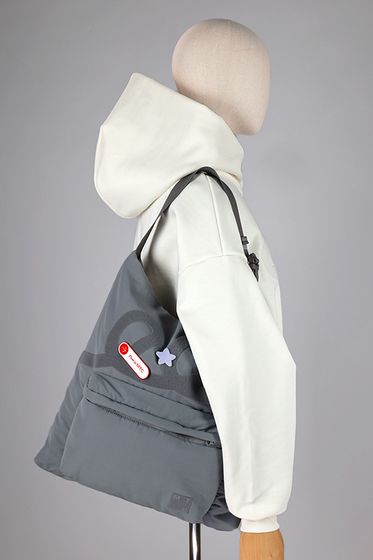 Дутый шоппер